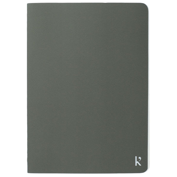 Karst Grey Pocket Stone Paper Notebook - Sample