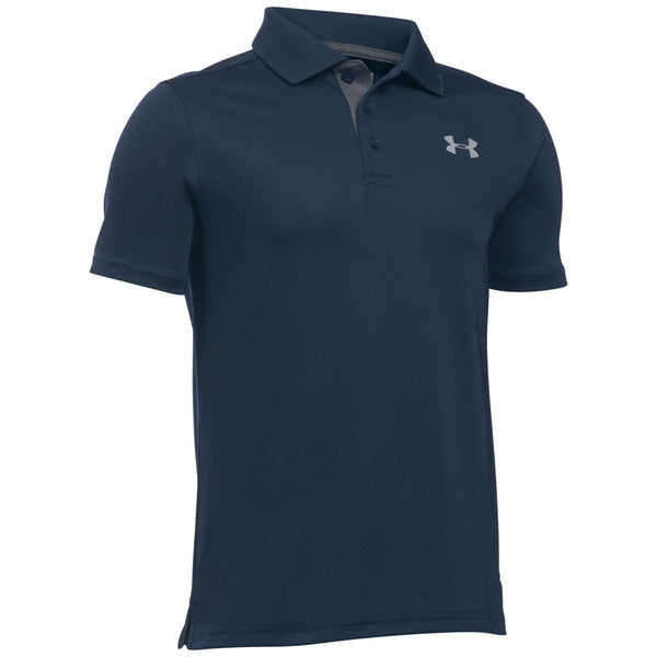 Boys shops under armour polo shirts