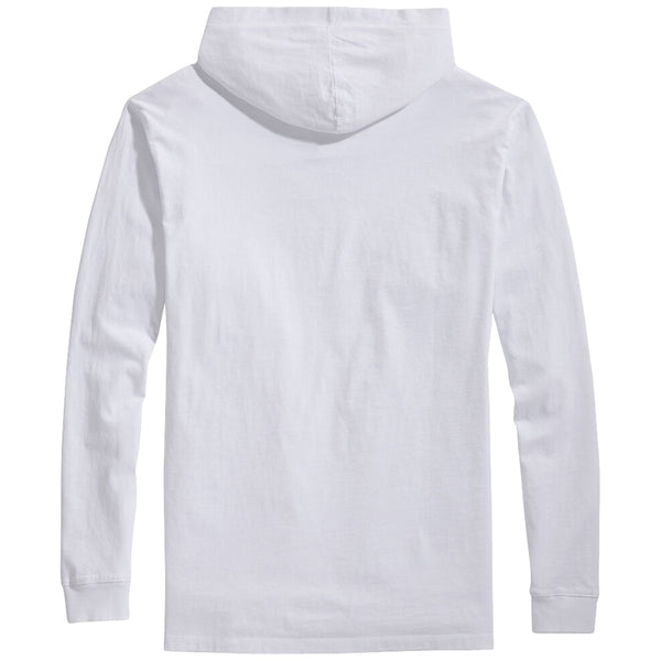 New York Yankees Vineyard Vines Logo Hoodie Long Sleeve T-Shirt - White