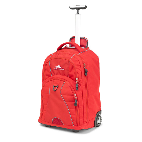 High Sierra Crimson Freewheel Wheeled Computer Backpack