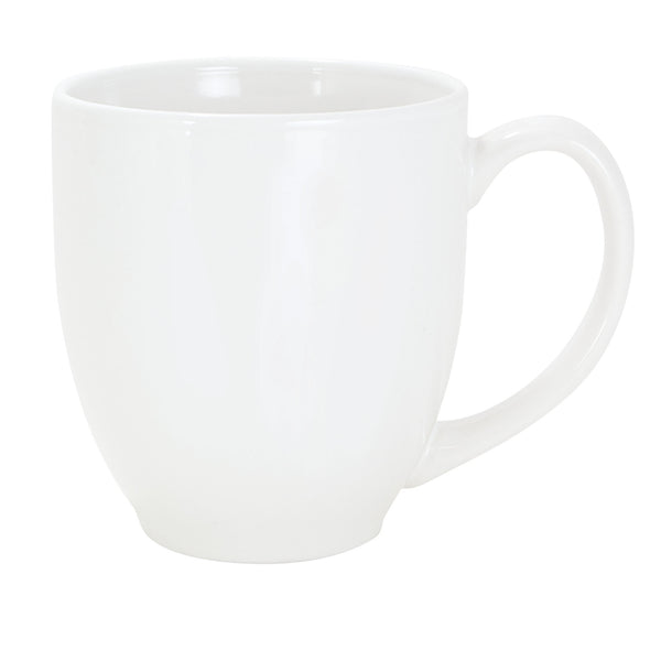 Bistro Mug, Single, White