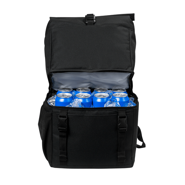 Can I take a backpack cooler that meets the r