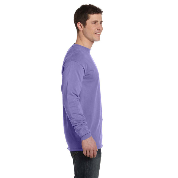 Metro Fusion - Purple Brand Core Big Placid Blue Relaxed Fit T-Shirt -  Men's T-Shirts