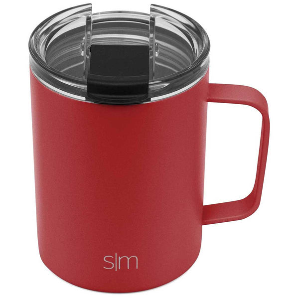 Simple Modern 12oz Stainless Steel Scout Mug With Clear Flip Lid