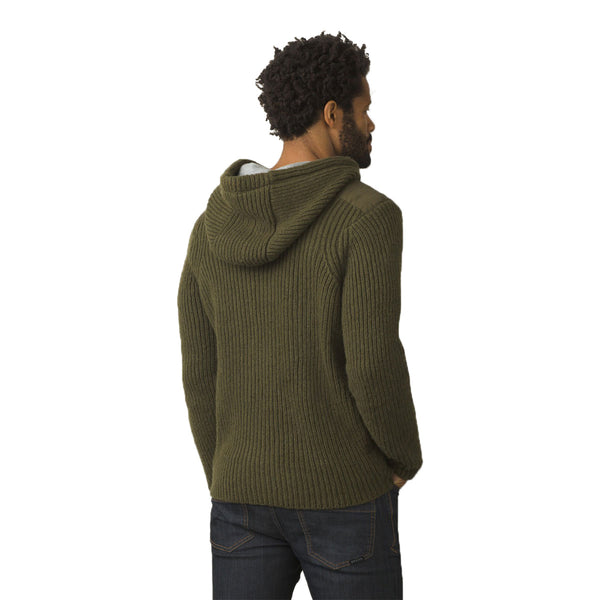 Prana men's sale hooded henley sweater