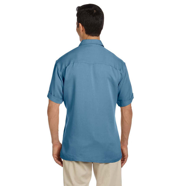 Harriton Two-Tone Bahama Cord Custom Camp Shirt