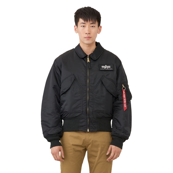 Alpha Industries Men's Black CWU 45/P Flight Jacket