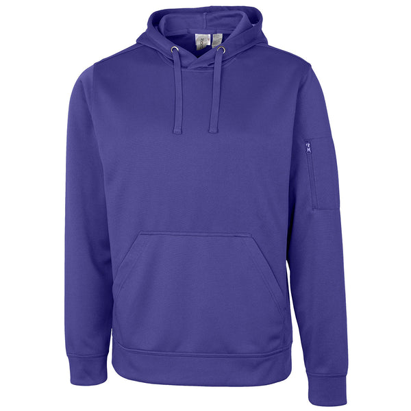 Clique Men's Royal Purple Lift Performance Hoodie Sweatshirt