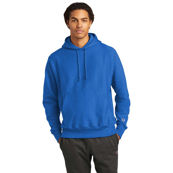 Champion Men's Reverse Weave Hoodie - Gray - Hoodies