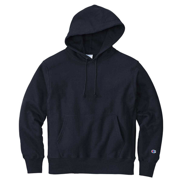 Dark blue champion online hoodie