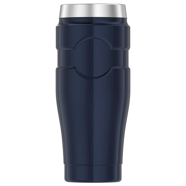 Thermos Stainless King 16 Oz. Travel Tumbler in Stainless Steel and  Midnight Blue