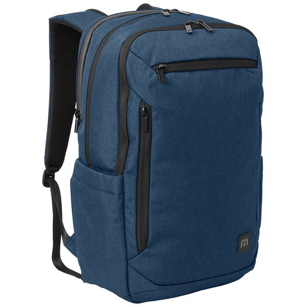 Travismathew Navy Heather Duration Backpack