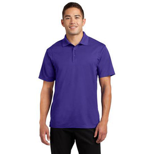 Sport-Tek Men's Purple Tall Micropique Sport-Wick Polo