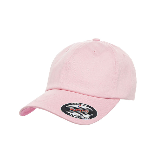 Flexfit Pink Cotton Twill Cap Dad