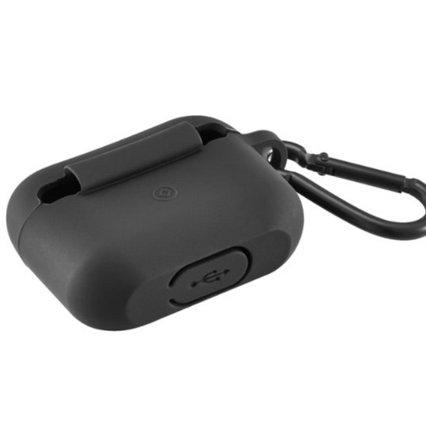 Insignia - Case for Apple AirPods - Black