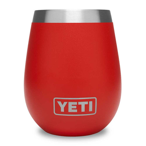 Yeti Rambler 10 OZ Wine Tumbler Canyon Red