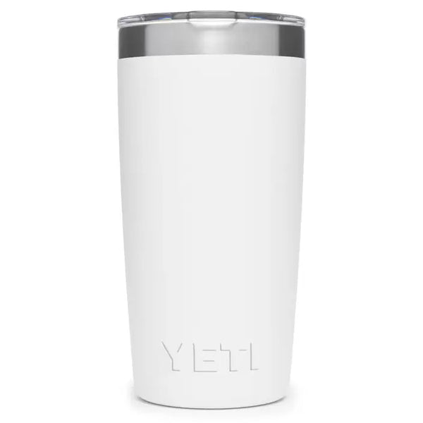 White 40 oz Tumbler with Party Yeti Logo