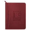 Leed's Red Pedova Zippered UltraHyde Padfolio with FSC Mix Paper