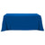 HIT Royal Blue Flat Poly/Cotton 3-Sided Table Cover