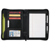 Leed's Black Renaissance Jr. Zippered Padfolio with FSC Mix Paper