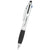 Hit Silver with Black 3-In-One Pen with Stylus