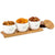 La Cuisine Wood Appetizer Trio Tray