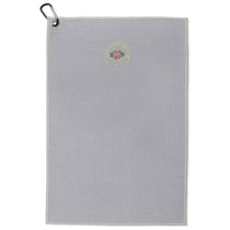 Gemline Light Grey Golf Links Waffle Weave Towel