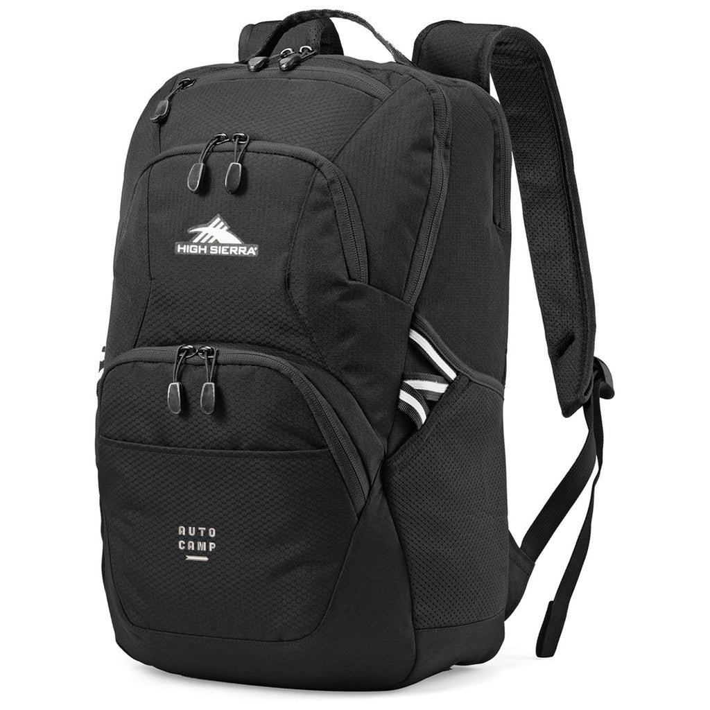 High Sierra Black Swoop SG Laptop Backpack