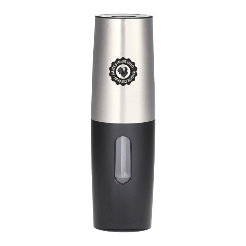 Leed's Steel Rechargeable Gravity Pepper Mill