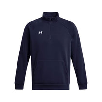 Under Armour Men's Navy Rival Fleece 1/4 Zip