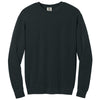 Comfort Colors Unisex Black Lightweight Crewneck Sweatshirt