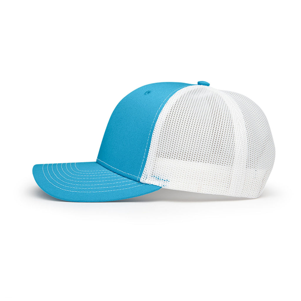 Hit Light Blue with White Mesh The Hauler Classic Trucker