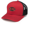 Hit Red with Black Mesh The Hauler Classic Trucker