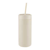 Sol Cream Tonal Straw Tumbler 20oz