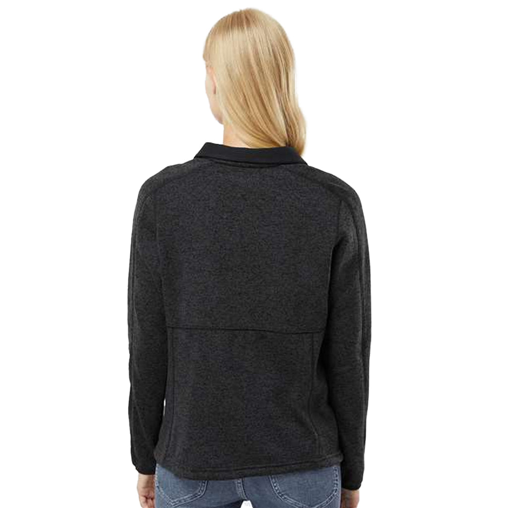 Columbia Women's Sweater Weather Full-Zip, Black Heather