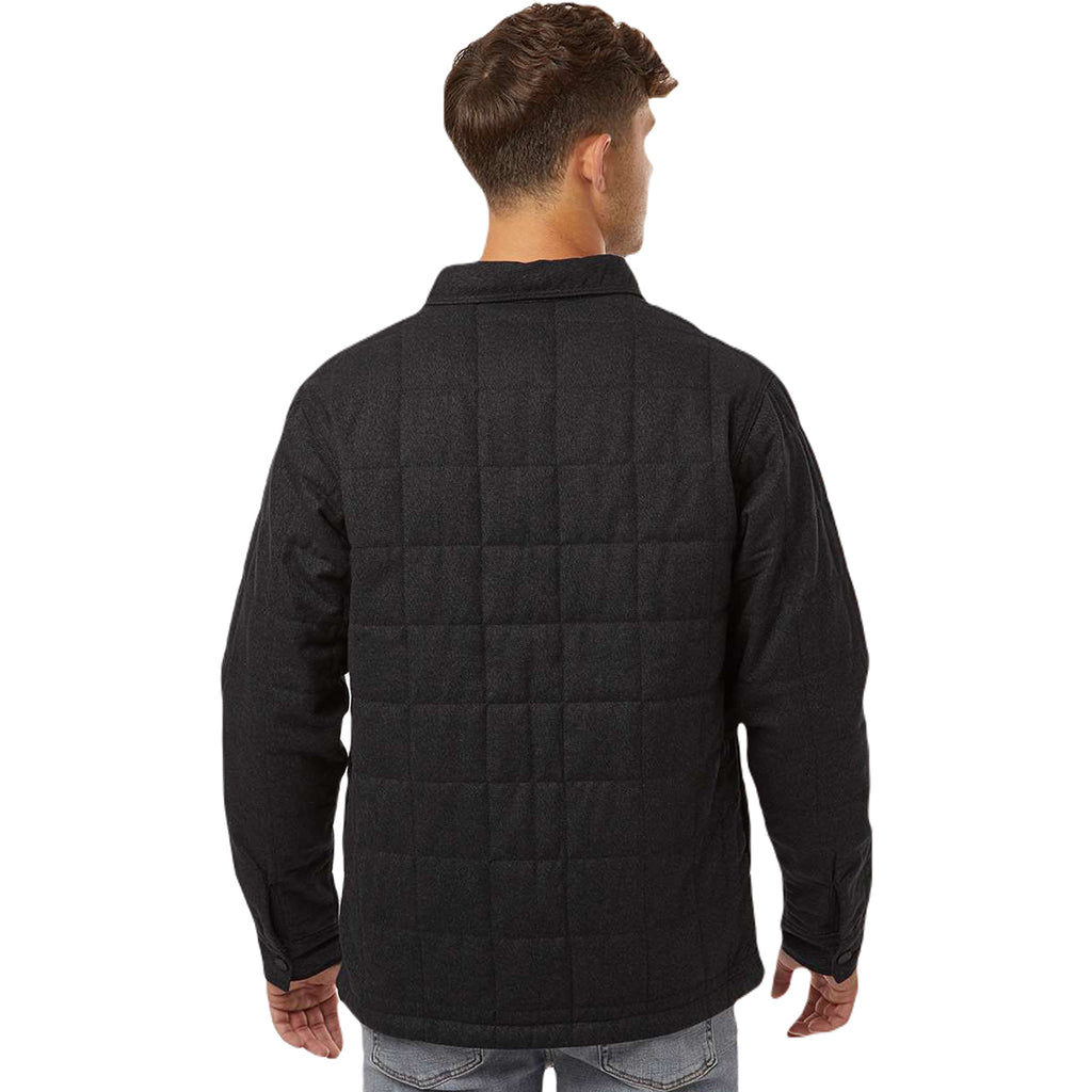 Columbia Men's Black Landroamer Quilted Shirt Jacket