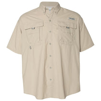 Columbia Men's Fossil PFG Bahama Short Sleeve Shirt