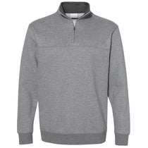 Columbia Men's Charcoal Heather Hart Mountain II Half-Zip Pullover