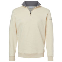 Columbia Men's Oatmeal Heather Hart Mountain II Half-Zip Pullover