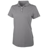 Charles River Women's Grey Greenway Stretch Cotton Polo