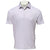 AndersonOrd Men's White/Orchid Pink Poppy Polo