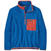 Patagonia Men's Endless Blue Microdini 1/2-Zip Fleece Pullover