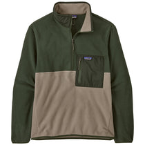 Patagonia Men's Seabird Grey Microdini 1/2-Zip Fleece Pullover