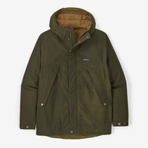 Patagonia Unisex Basin Green Waxed Cotton Jacket