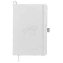 JournalBooks Beige Recycled Seed Paper Bound Notebook