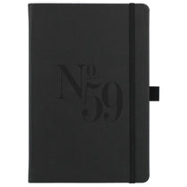 JournalBooks Black Mano Recycled Hard Bound Notebook