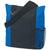 Hit Royal Blue with Black Fun Tote Bag