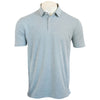 AndersonOrd Men's Dusty Blue Heather BRRR Polo