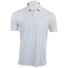 AndersonOrd Men's White/Lotus/Dusty Blue Mist Polo