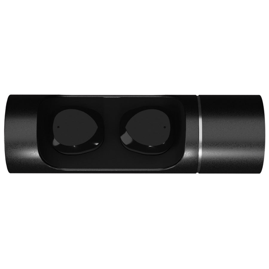 SCX Black Design Wireless Earbuds and Charging Case